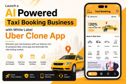 Launch a AI powered Taxi Booking Business with White Label U