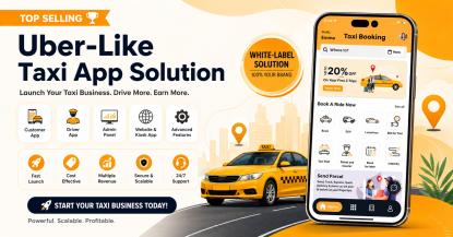 Launch Your Taxi Booking Business With Uber Clone App
