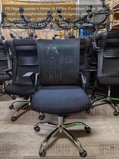 OFFICE CHAIRS STAR BASE CHROME LEGS