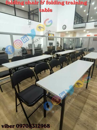 folding training table & folding chair